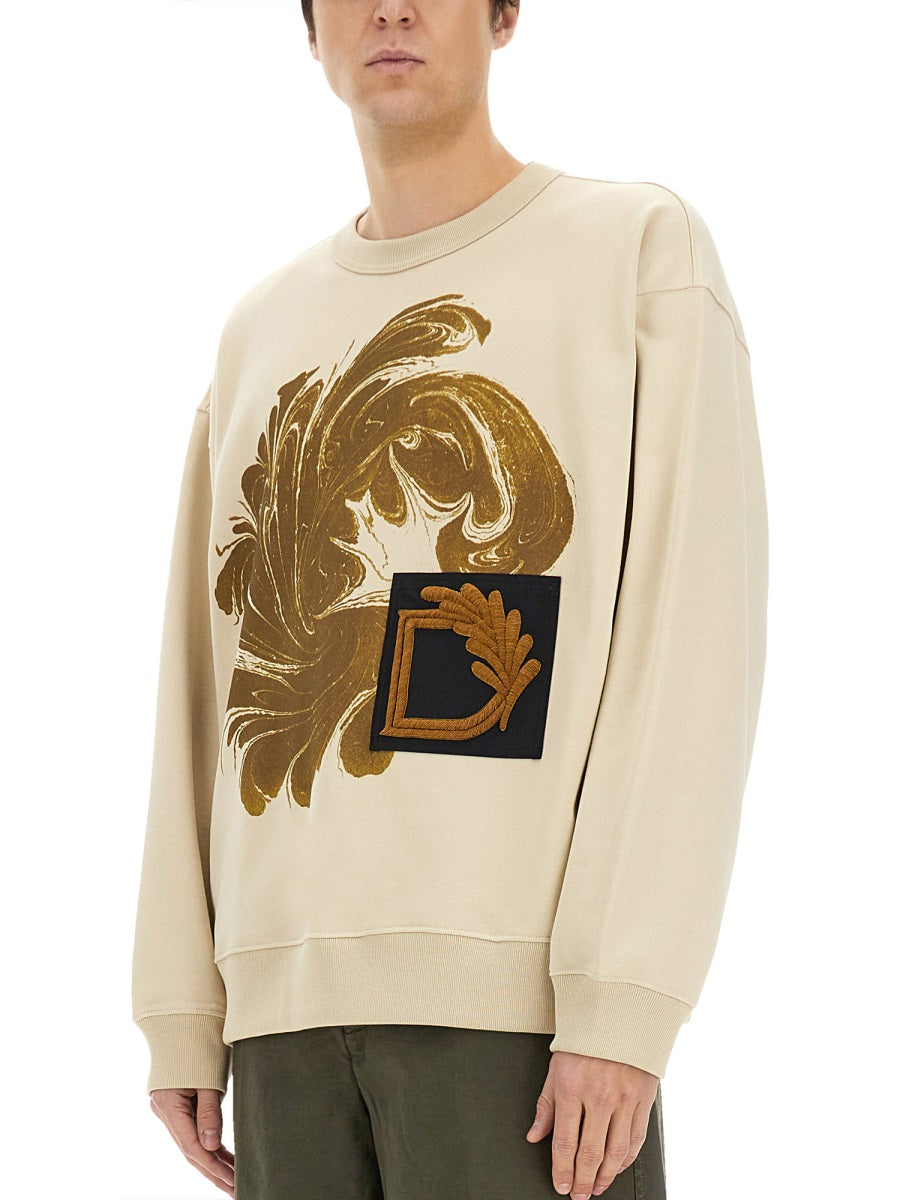 Dries Van Noten Sweatshirts - Beige | 775d975f227f8bcd3f2b18c3a805e50c7b58f261