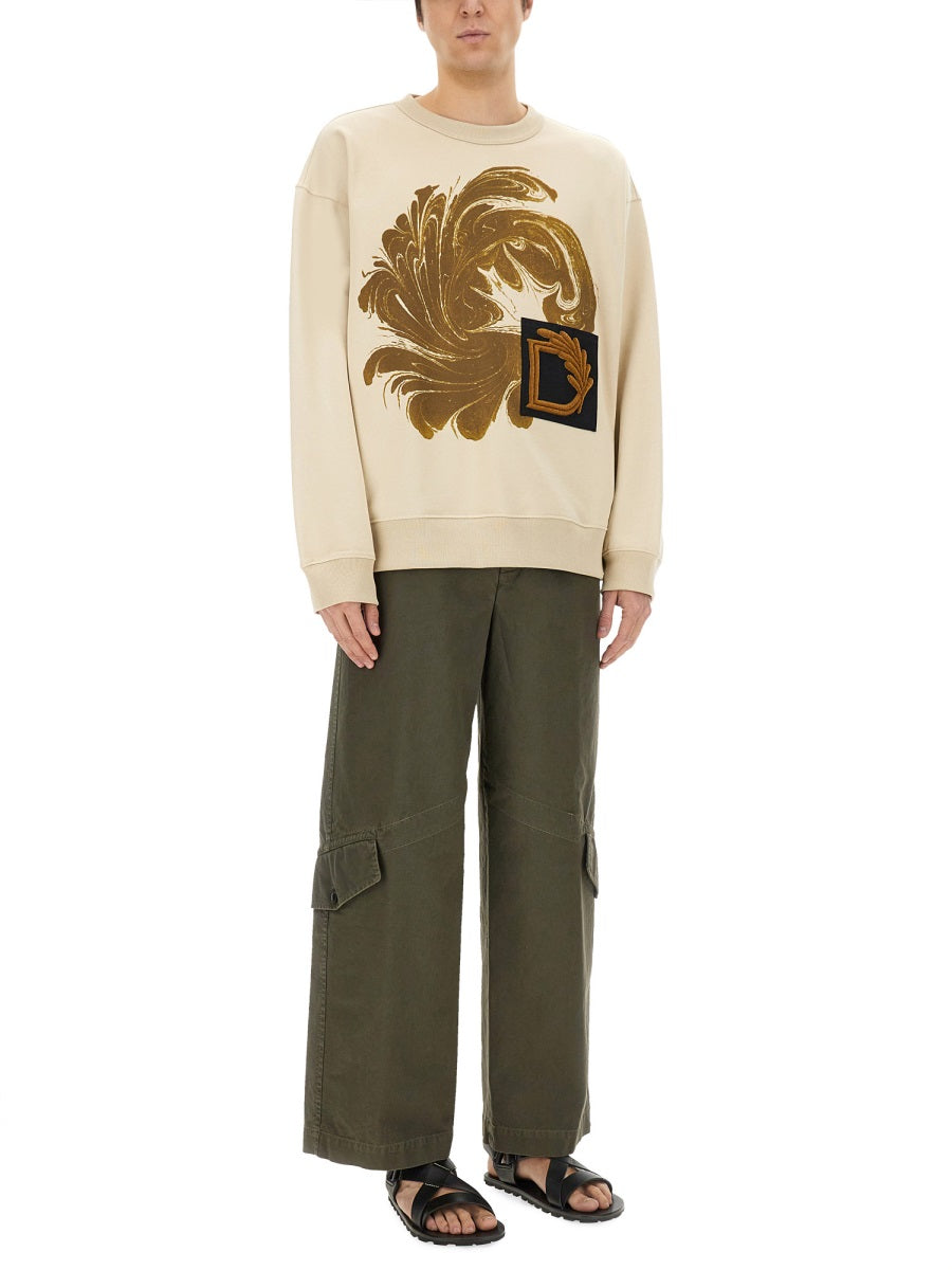 Dries Van Noten Sweatshirts - Beige | 2bd71f8fb08c70d8a285510b4a97e405c797ffb5