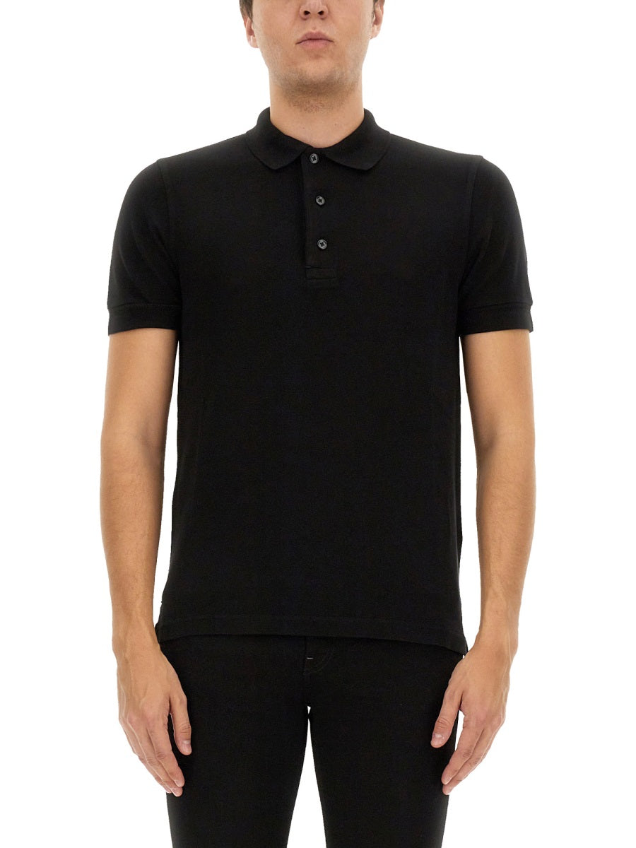 Tom Ford Polo - Black | 02c793ec698cb9c76f8d11f970b55a8fad28685a