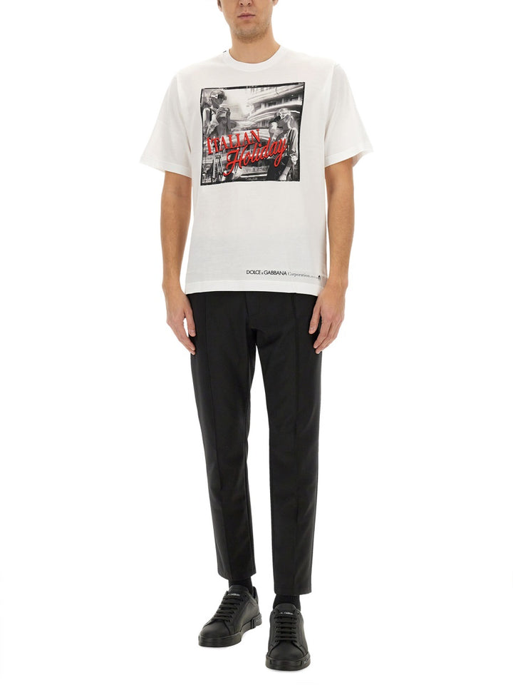 Dolce & Gabbana T shirts - White | e6253654d1b9b00fa3af814b0f2649e7721a7710