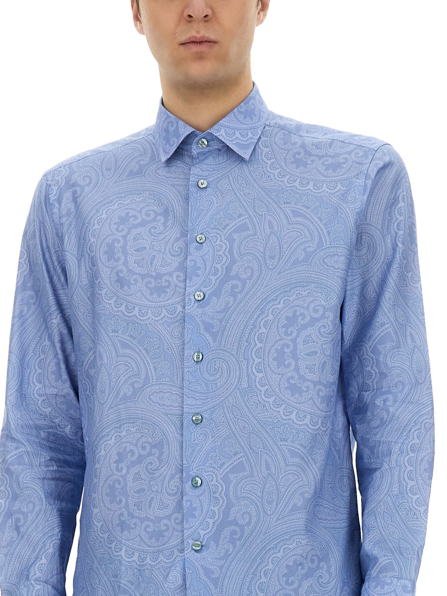 Etro Shirts - Azure | cb15ce3d83f610b99e455fded6f83f83f3568bdc