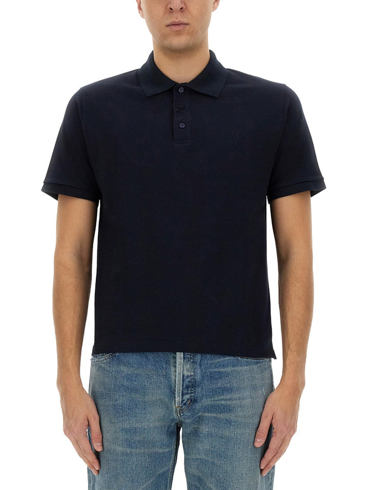 Saint Laurent Polo - Blue | Wanan Luxury
