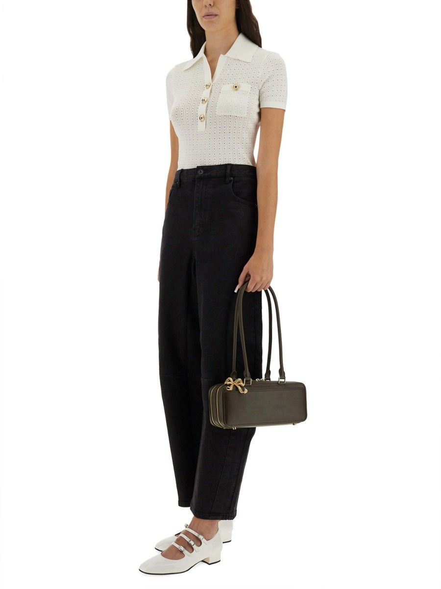 Self-Portrait Tops - White | Wanan Luxury