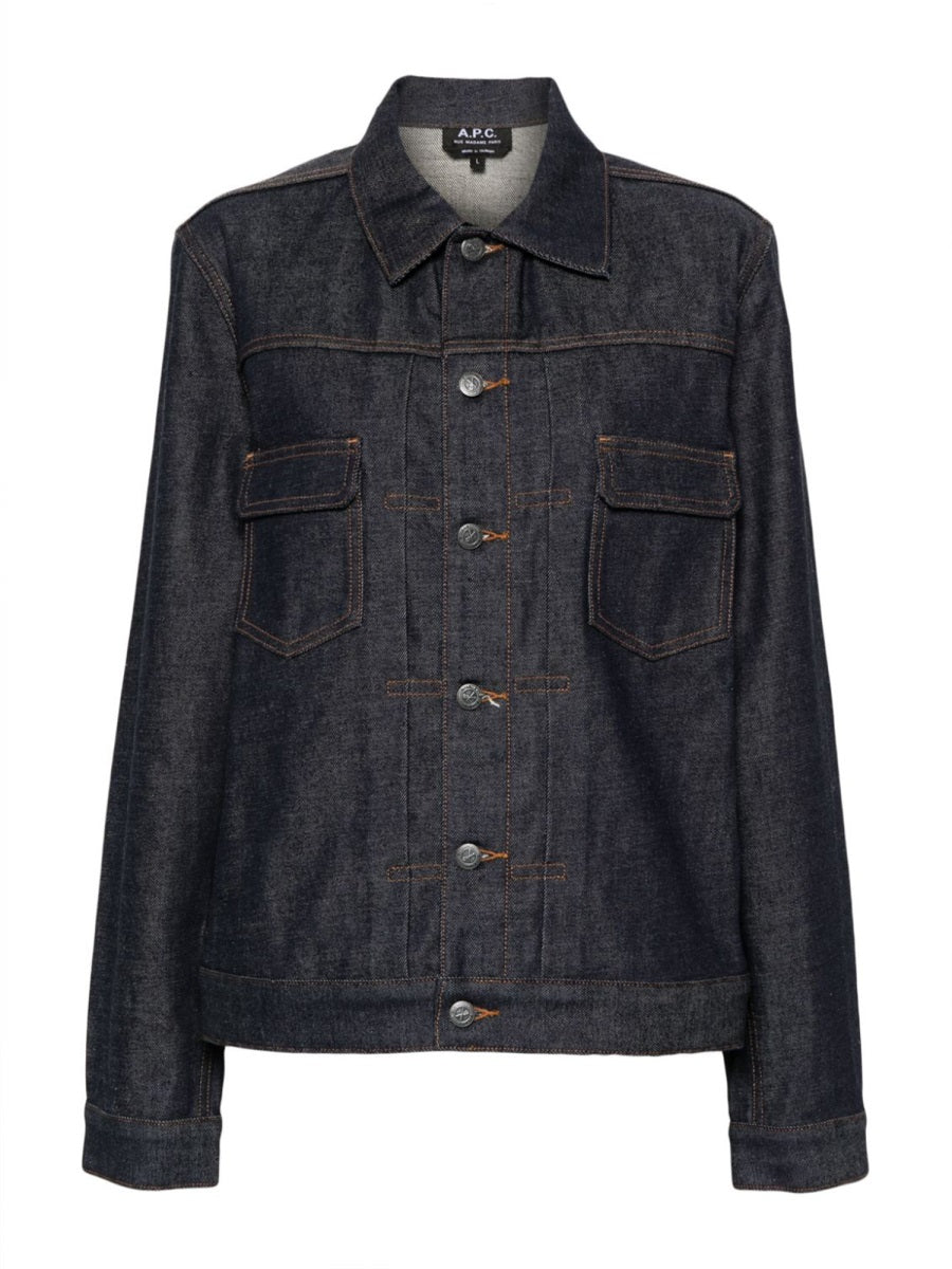 A.P.C. Jackets - Blue | Wanan Luxury