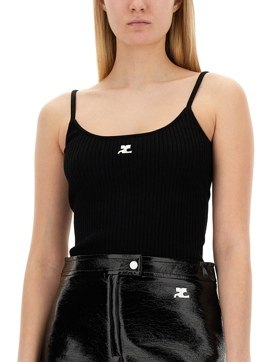 Courrèges Tops - Black | Wanan Luxury