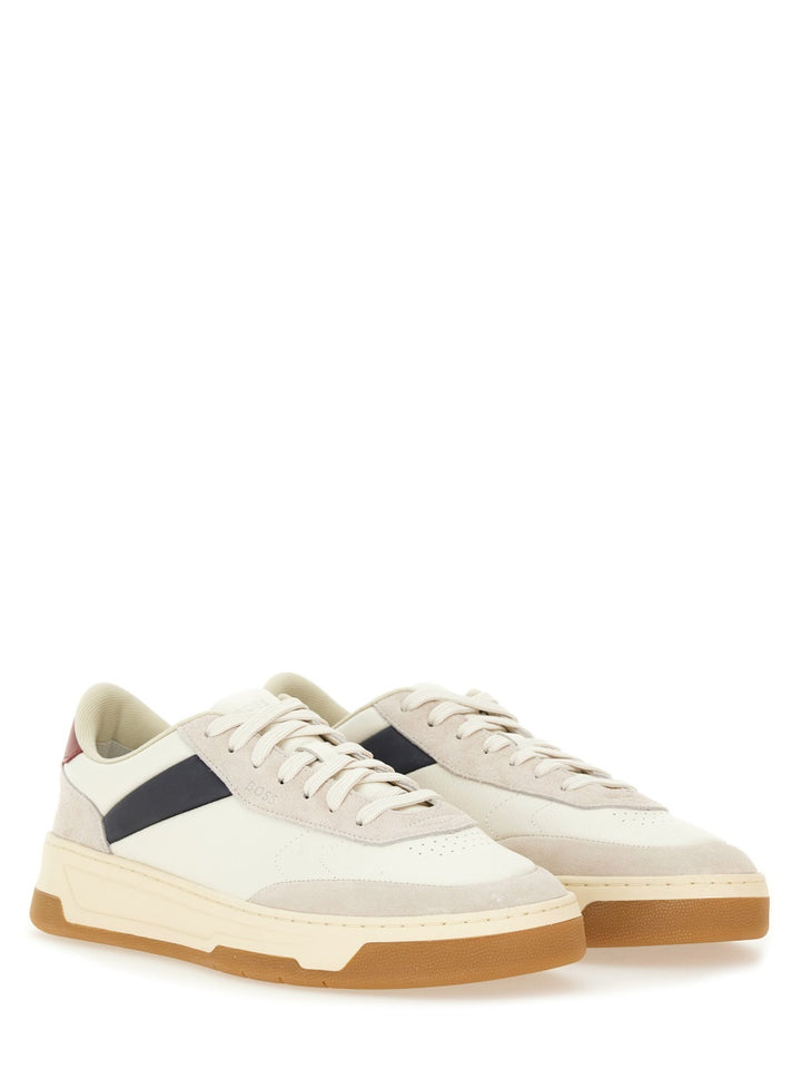 Boss Sneakers - White | Wanan Luxury