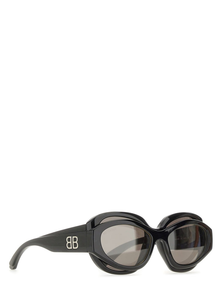 Balenciaga Sunglasses - Black | Wanan Luxury