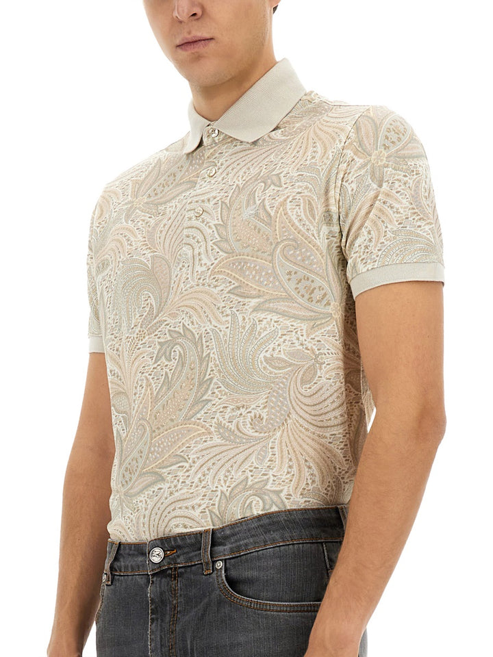 Etro Polo - Ivory | ff7540e7e40714c3fc4ab3c440e9e290b4de99ad