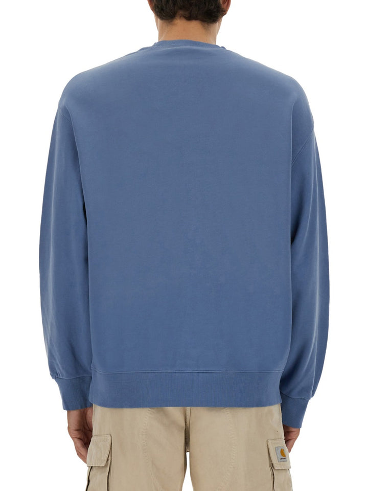 Carhartt Wip Sweatshirts - White, Light Blue | Wanan Luxury