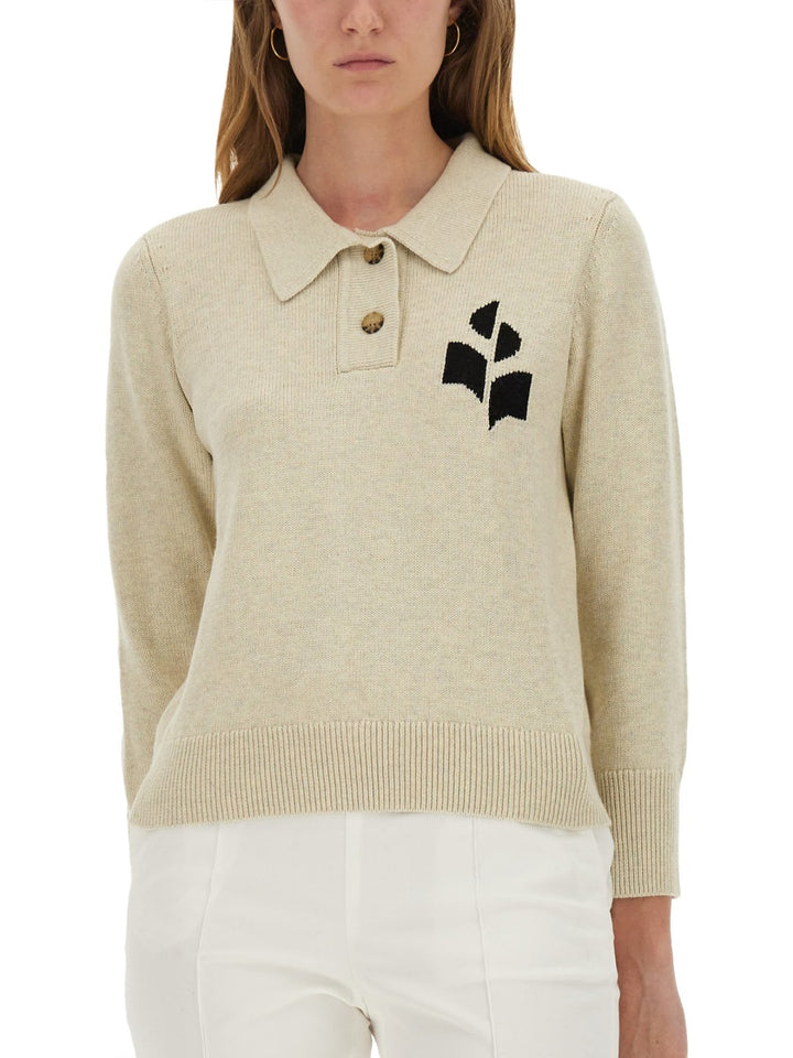 Isabel Marant Etoile Polo - Beige | Wanan Luxury