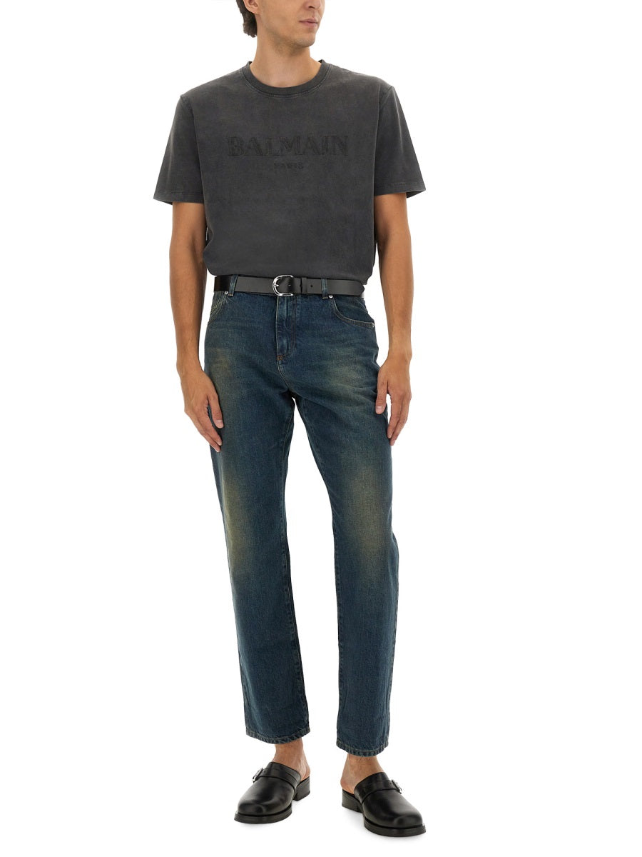 Balmain T shirts - Grey | Wanan Luxury