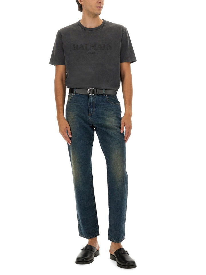 Balmain T shirts - Grey | Wanan Luxury