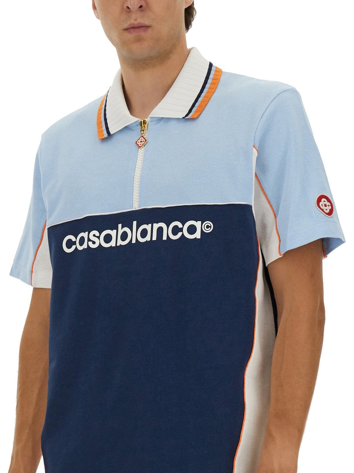 Casablanca Polo - Blue | Wanan Luxury