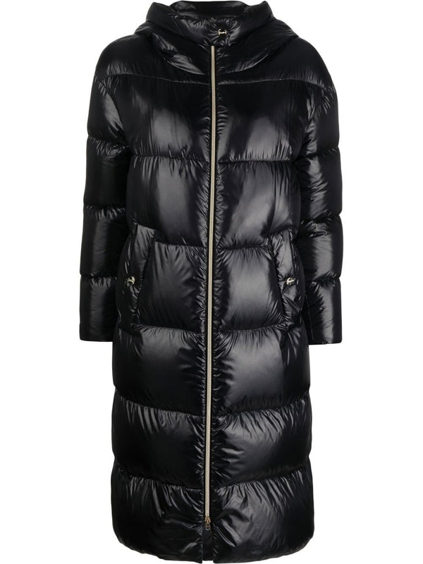 Quilted Padded Zipped Coat