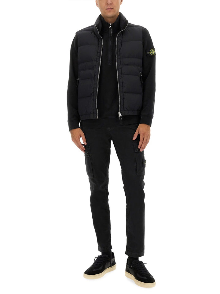 Stone Island Gilet - Black | Wanan Luxury