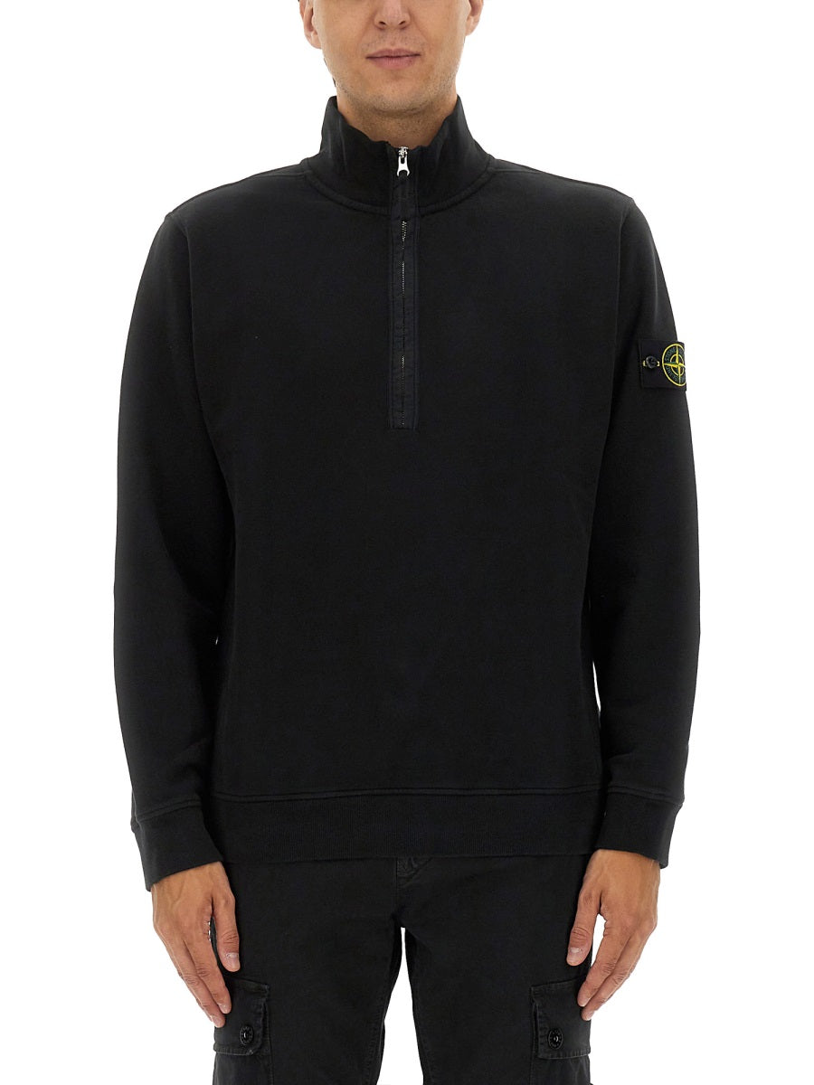 Stone Island Sweatshirts - Black | Wanan Luxury