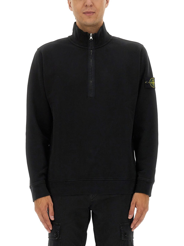 Stone Island Sweatshirts - Black | Wanan Luxury