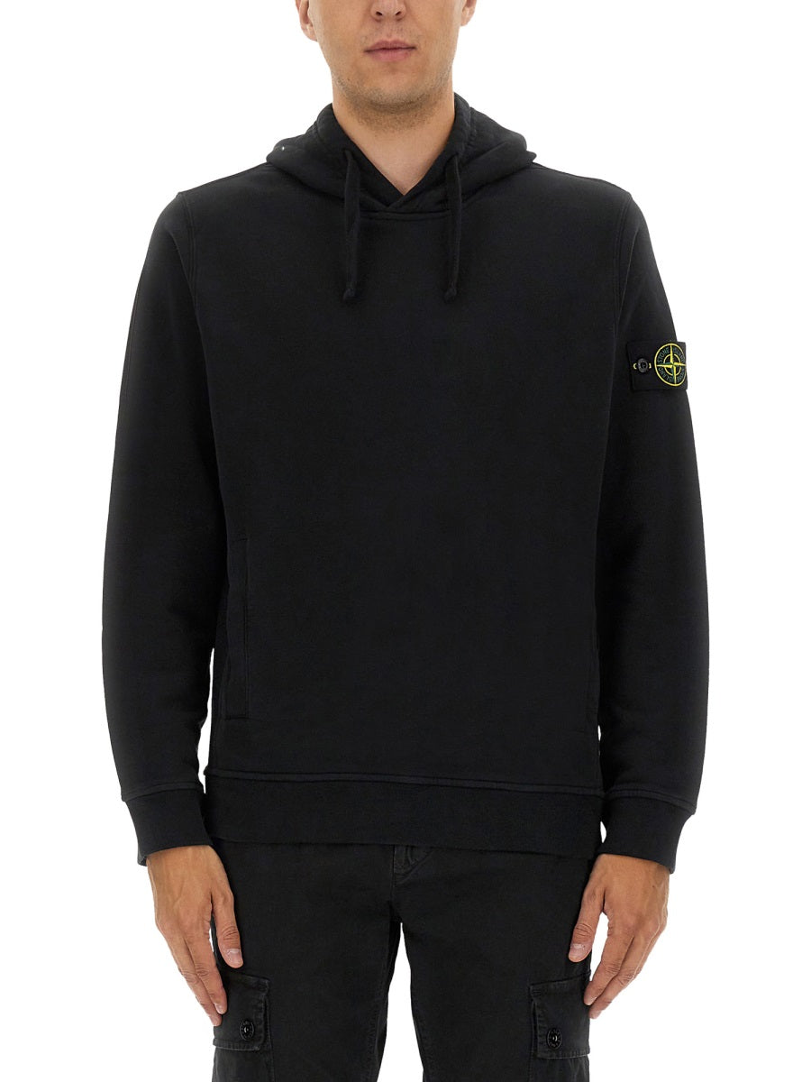 Stone Island Sweatshirts - Black | Wanan Luxury