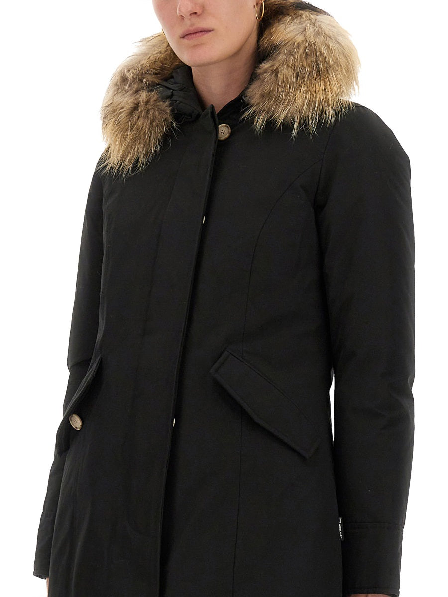 Woolrich Trenches - Black | Wanan Luxury