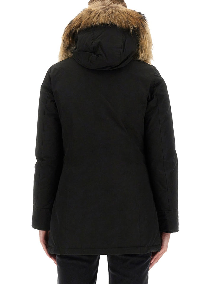 Woolrich Trenches - Black | Wanan Luxury