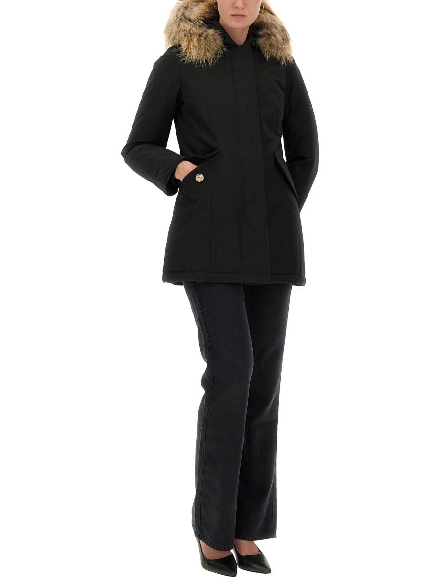 Woolrich Trenches - Black | Wanan Luxury