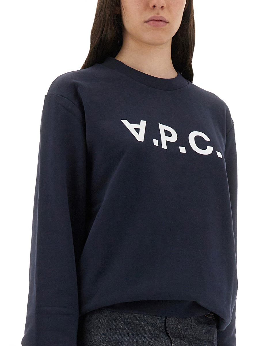 A.P.C. Sweatshirts - Blue | c952e6d19e75d0b48dac5e792bf0b02f972b8af5