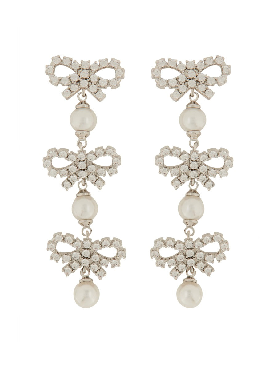 Self-Portrait Earrings - Silver | Wanan Luxury