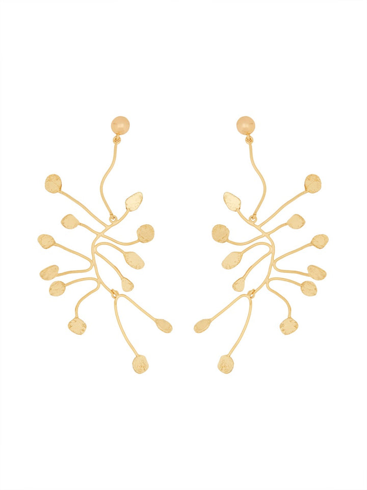 Cult Gaia Earrings - Gold | Wanan Luxury