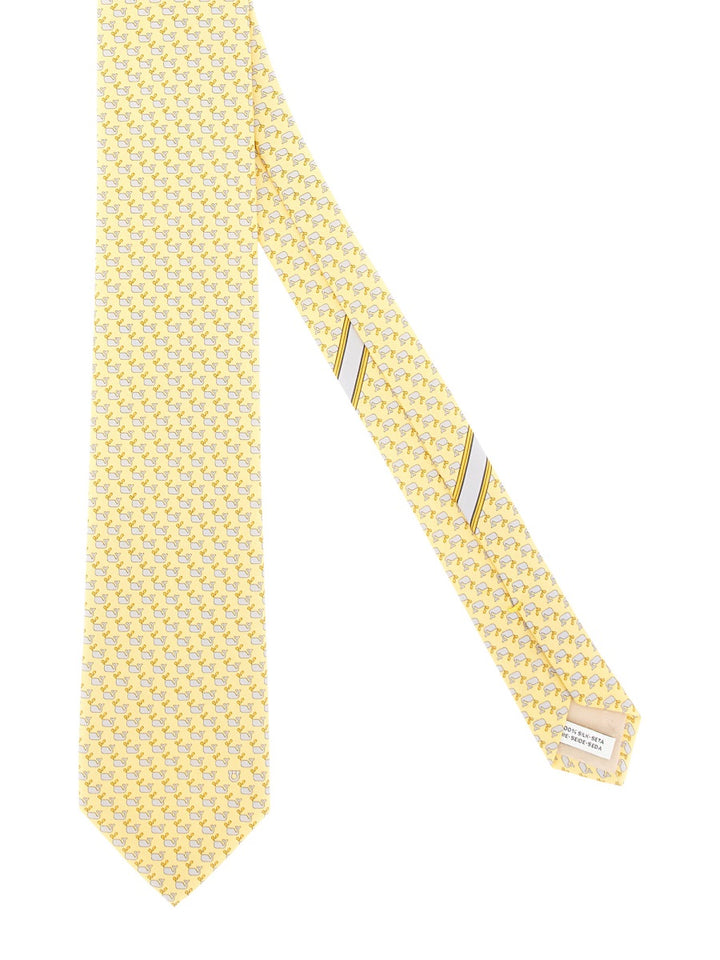 Ferragamo Ties & Papillon - Yellow | Wanan Luxury