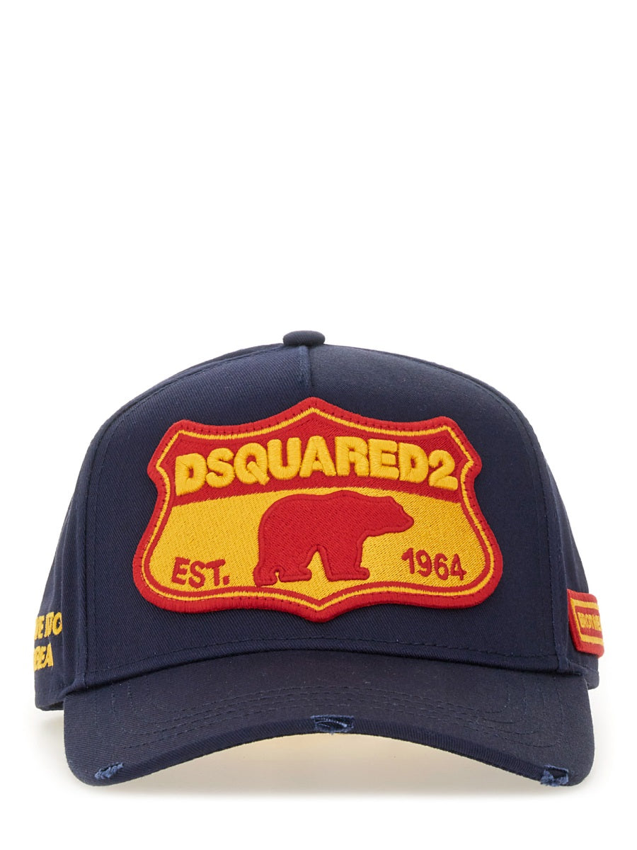 Dsquared2 Hats - Blue | Wanan Luxury