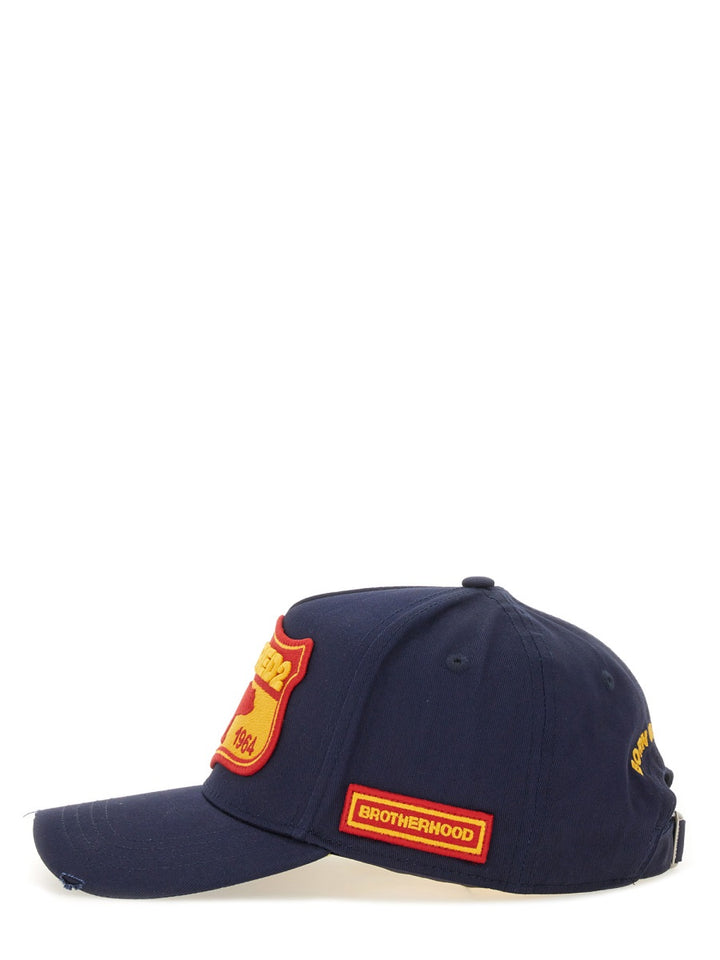 Dsquared2 Hats - Blue | Wanan Luxury