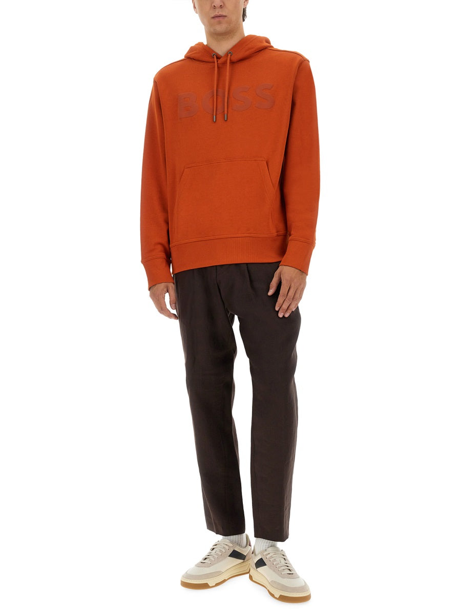 Boss Sweatshirts - Orange | Wanan Luxury