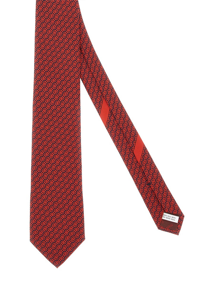 Ferragamo Ties & Papillon - Red | Wanan Luxury