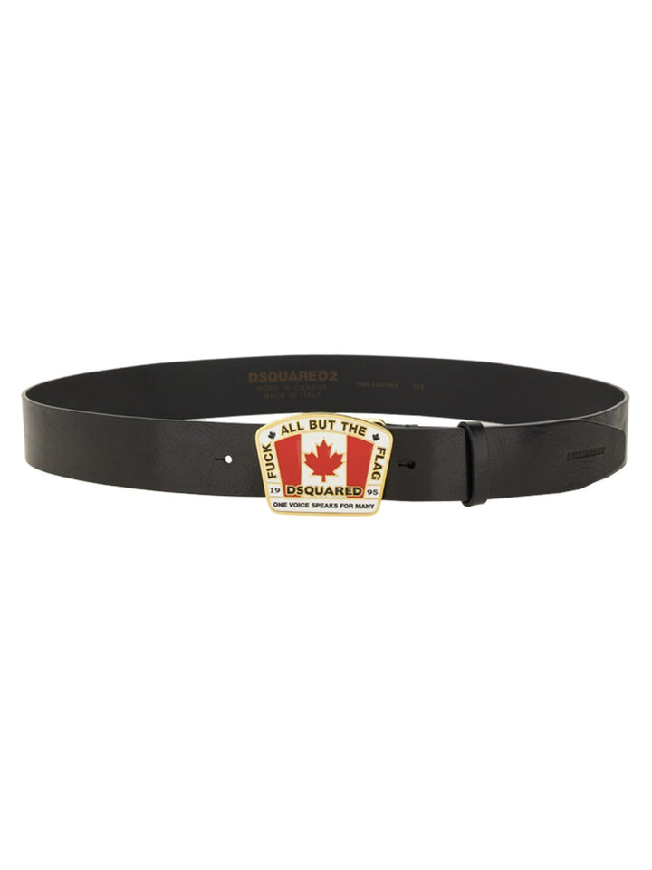 Dsquared2 Belts - Black | Wanan Luxury