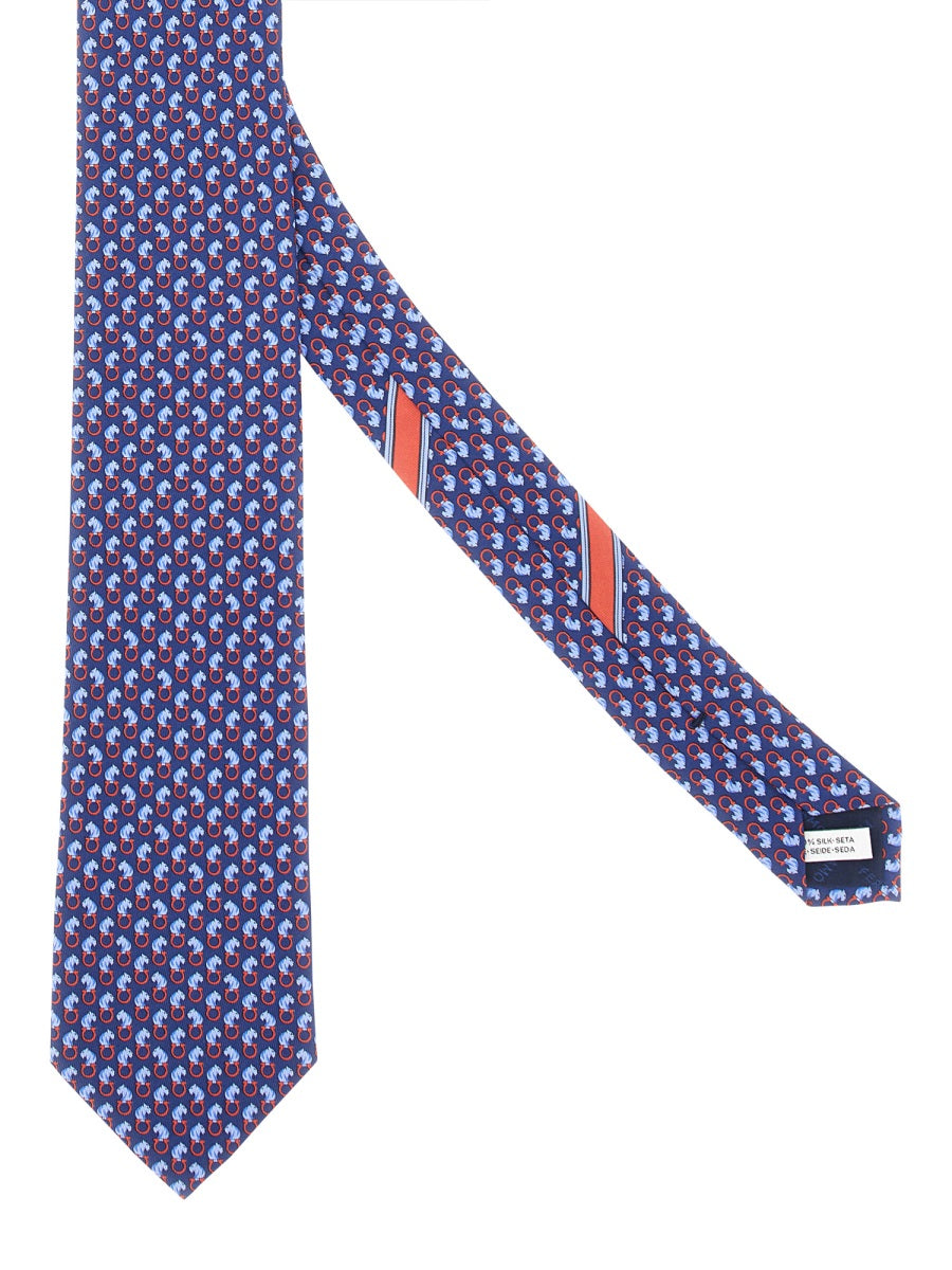 Ferragamo Ties & Papillon - Blue | Wanan Luxury