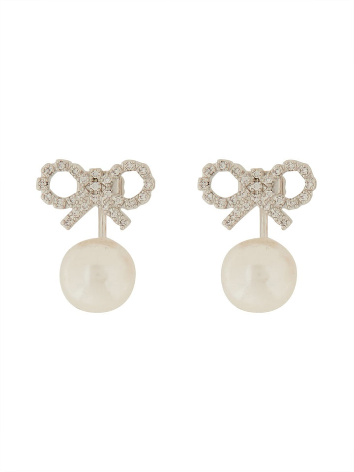 Self-Portrait Earrings - Silver | Wanan Luxury