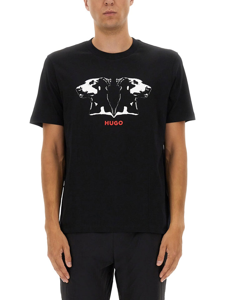 Hugo T shirts - Black | Wanan Luxury