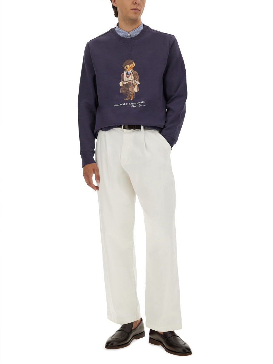 Polo Ralph Lauren Sweatshirts - Blue | Wanan Luxury