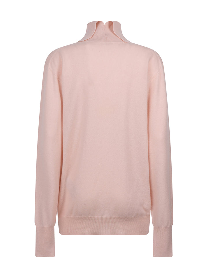 Jil Sander Turtle neck - Pink & Purple | 6563526caf014b523966d98c8a5e121e87f7fbc4