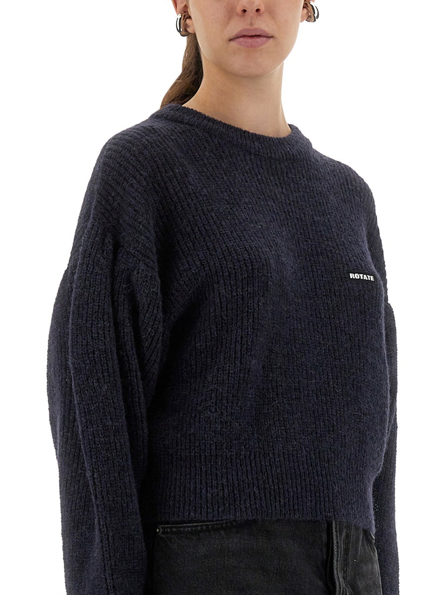 Rotate Birger Christensen Sweaters - Blue | Wanan Luxury