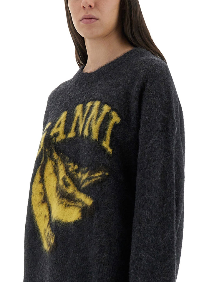 Ganni Sweaters - Grey | Wanan Luxury