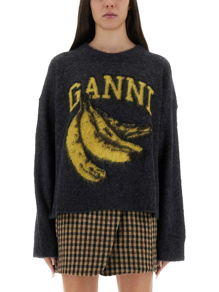 Ganni Sweaters - Grey | Wanan Luxury