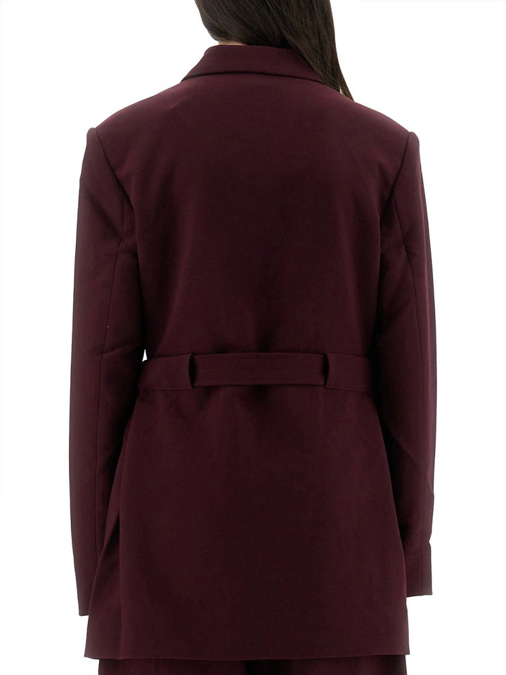 Ganni Jackets - Burgundy | Wanan Luxury