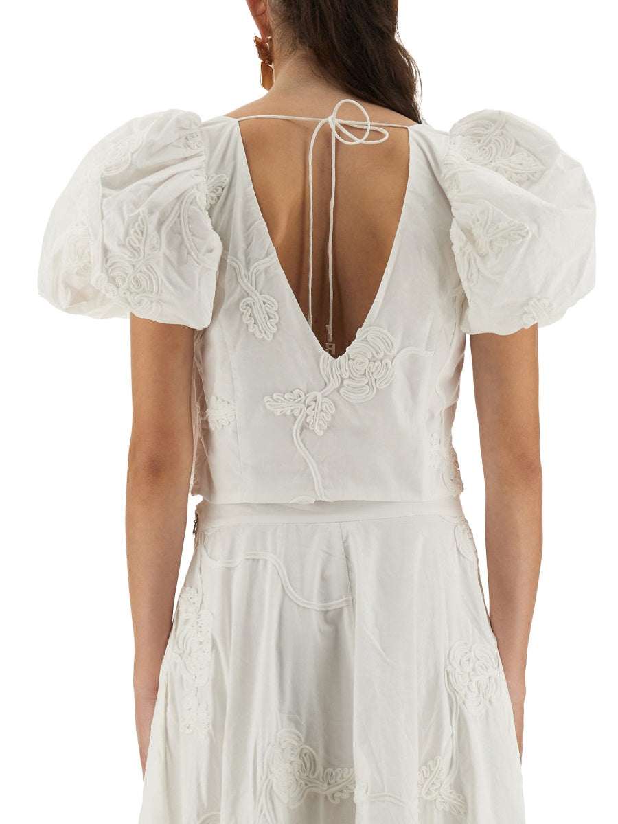 Rotate Birger Christensen Tops - White | Wanan Luxury