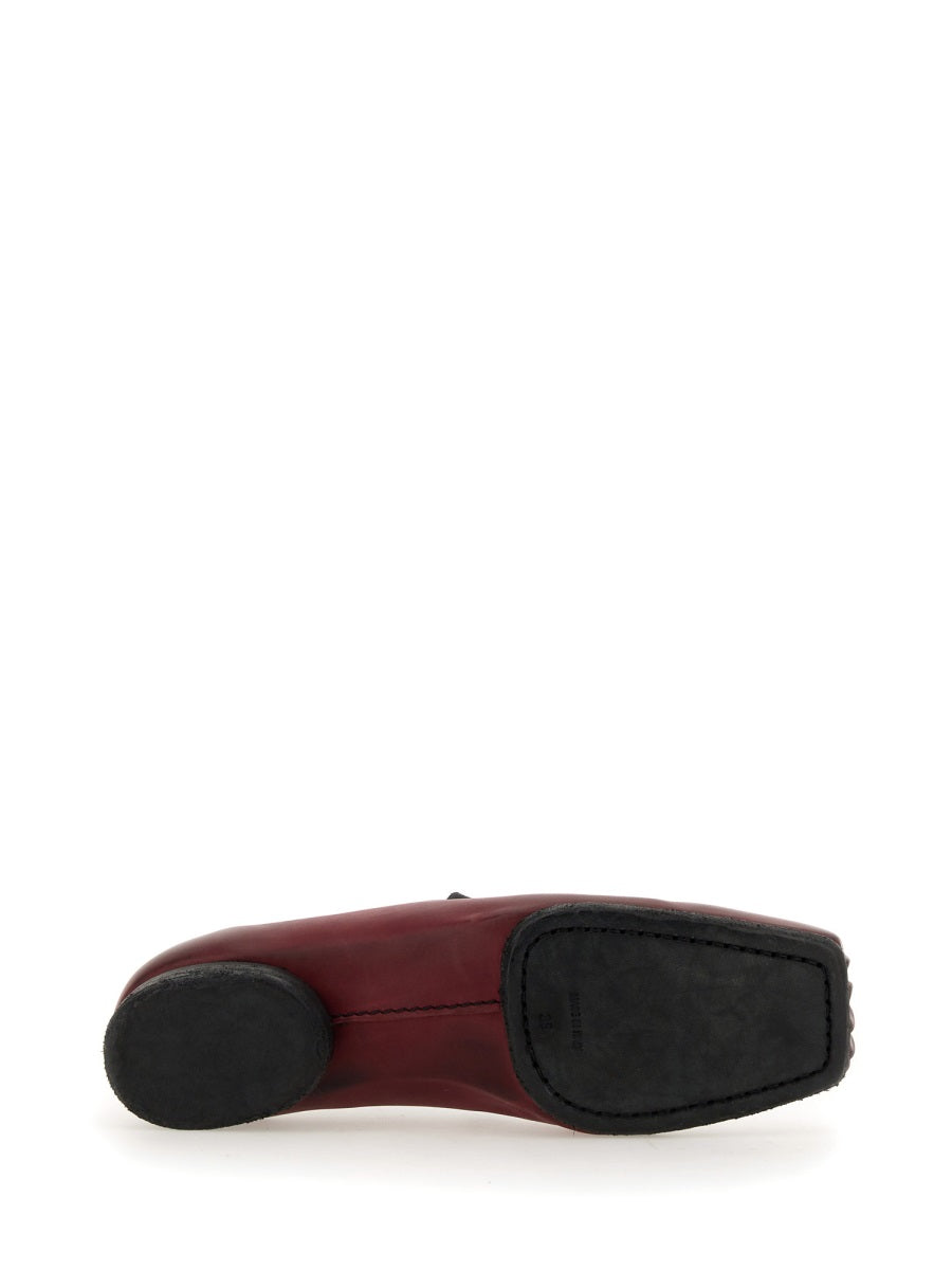 Uma Wang Flat Shoes - Red | Wanan Luxury
