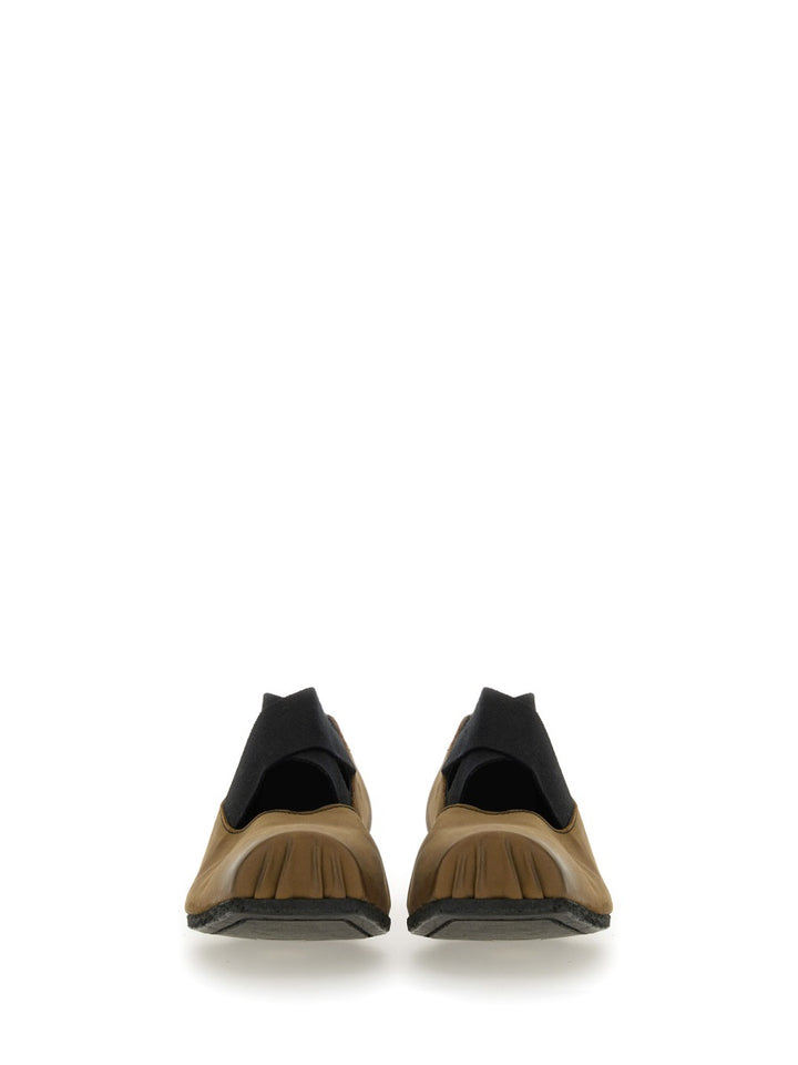 Uma Wang Flat Shoes - Brown | Wanan Luxury