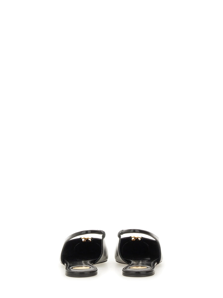 Saint Laurent Flat Shoes - Black | Wanan Luxury