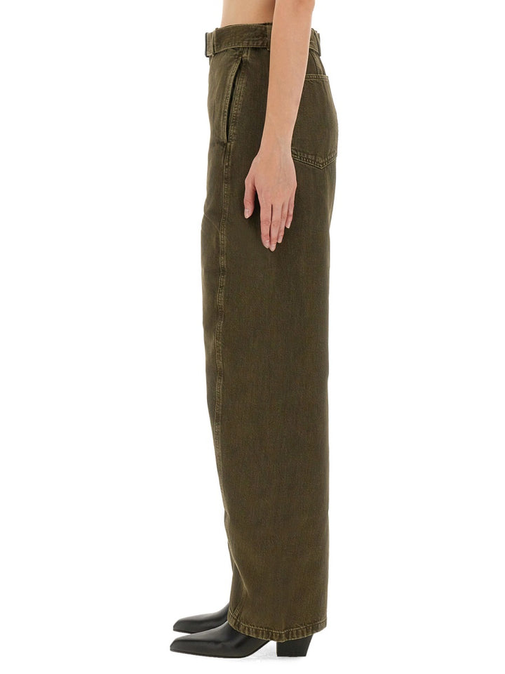 Lemaire Pants - Green | Wanan Luxury