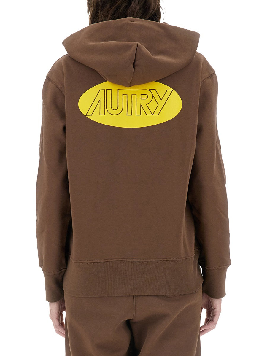 Autry Sweatshirts - Brown | 3ca2866c0d7c3bbb1b80db79da2381d891394a32
