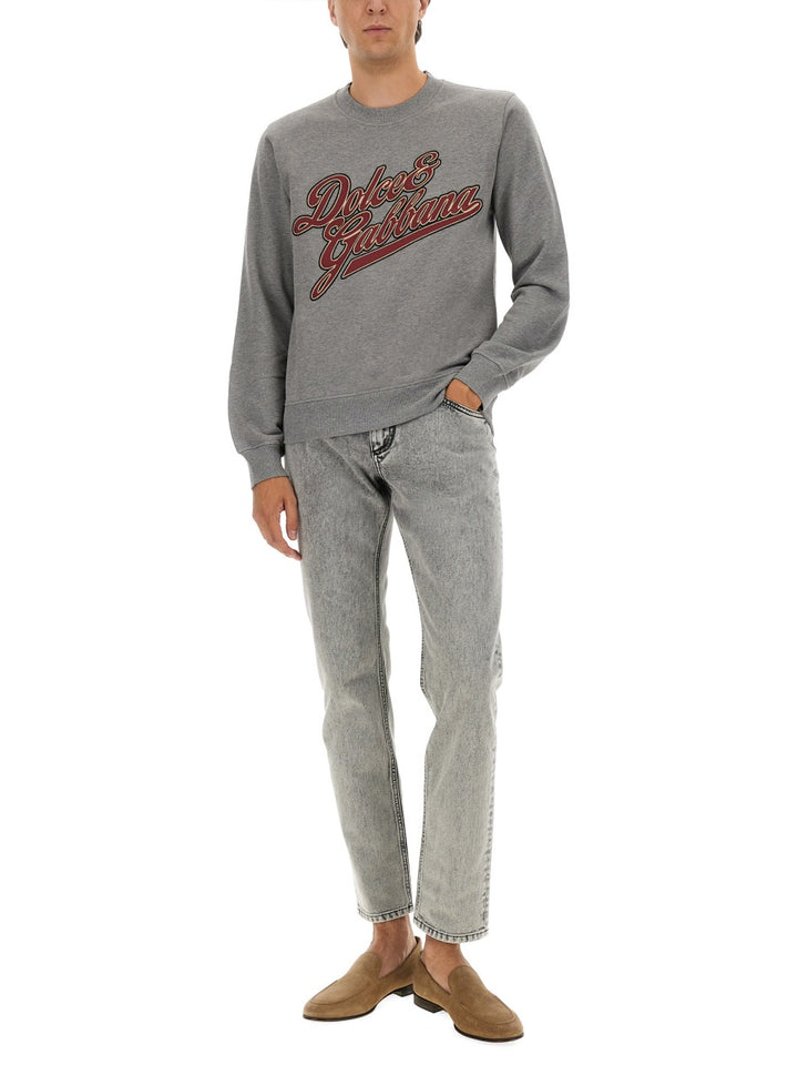 Dolce & Gabbana Sweatshirts - Grey | Wanan Luxury